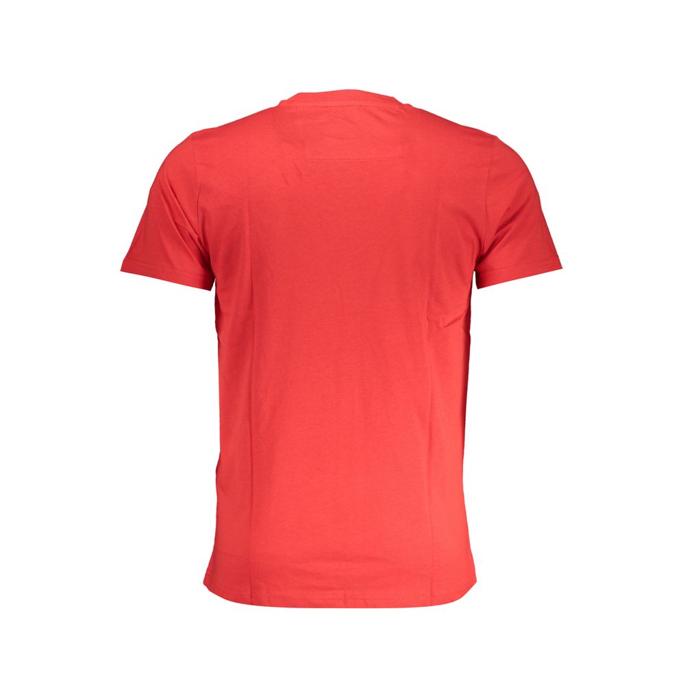 Cavalli Class Red Cotton Men's T-Shirt