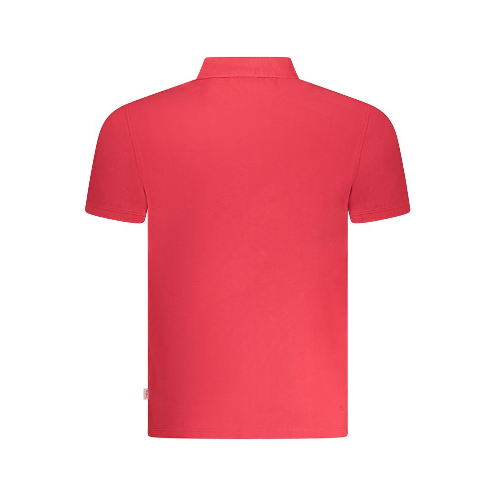 Pepe Jeans Red Cotton Men Polo