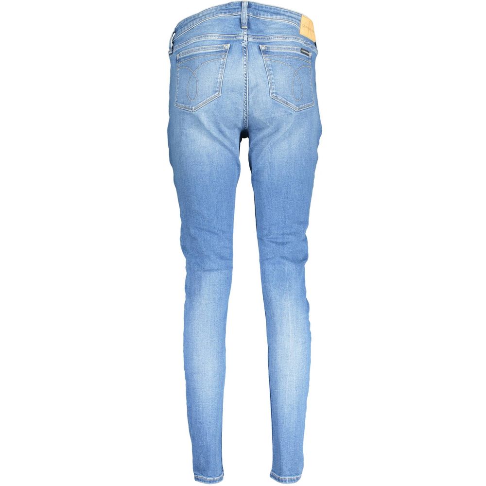 Jean et pantalon en coton bleu Calvin Klein