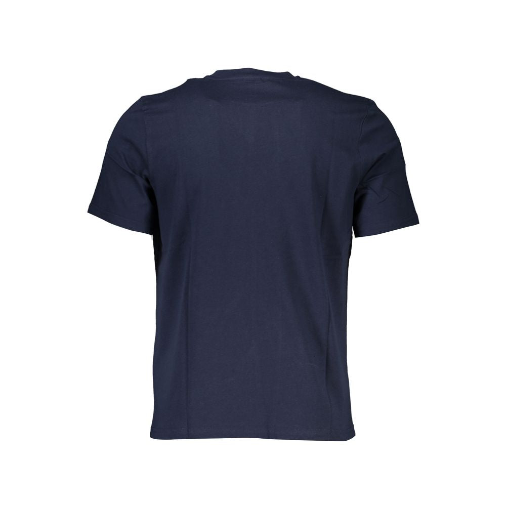 North Sails Blue Cotton Men T-Shirt