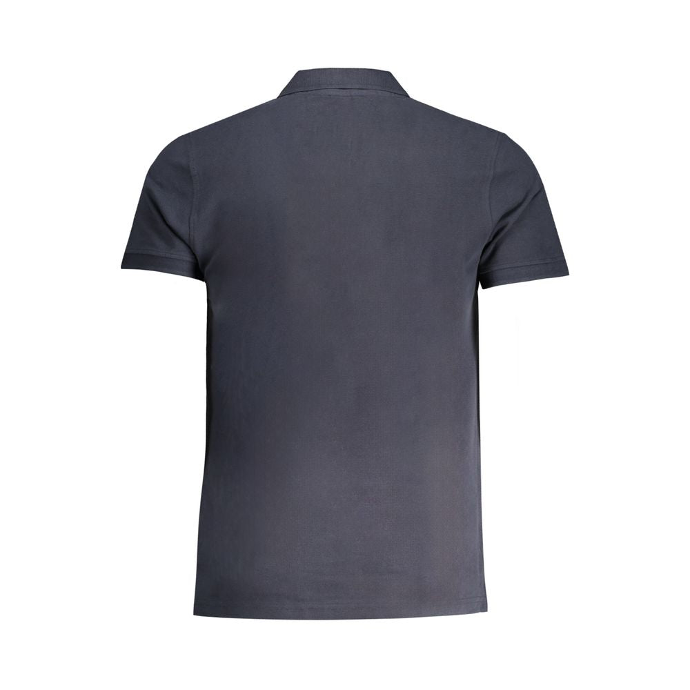 Cavalli Class Blu Cotton Men Polo