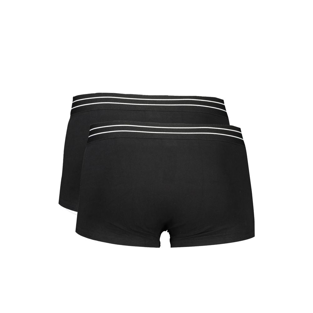 Cavalli Class Black Cotton Men's Boxer Briefs