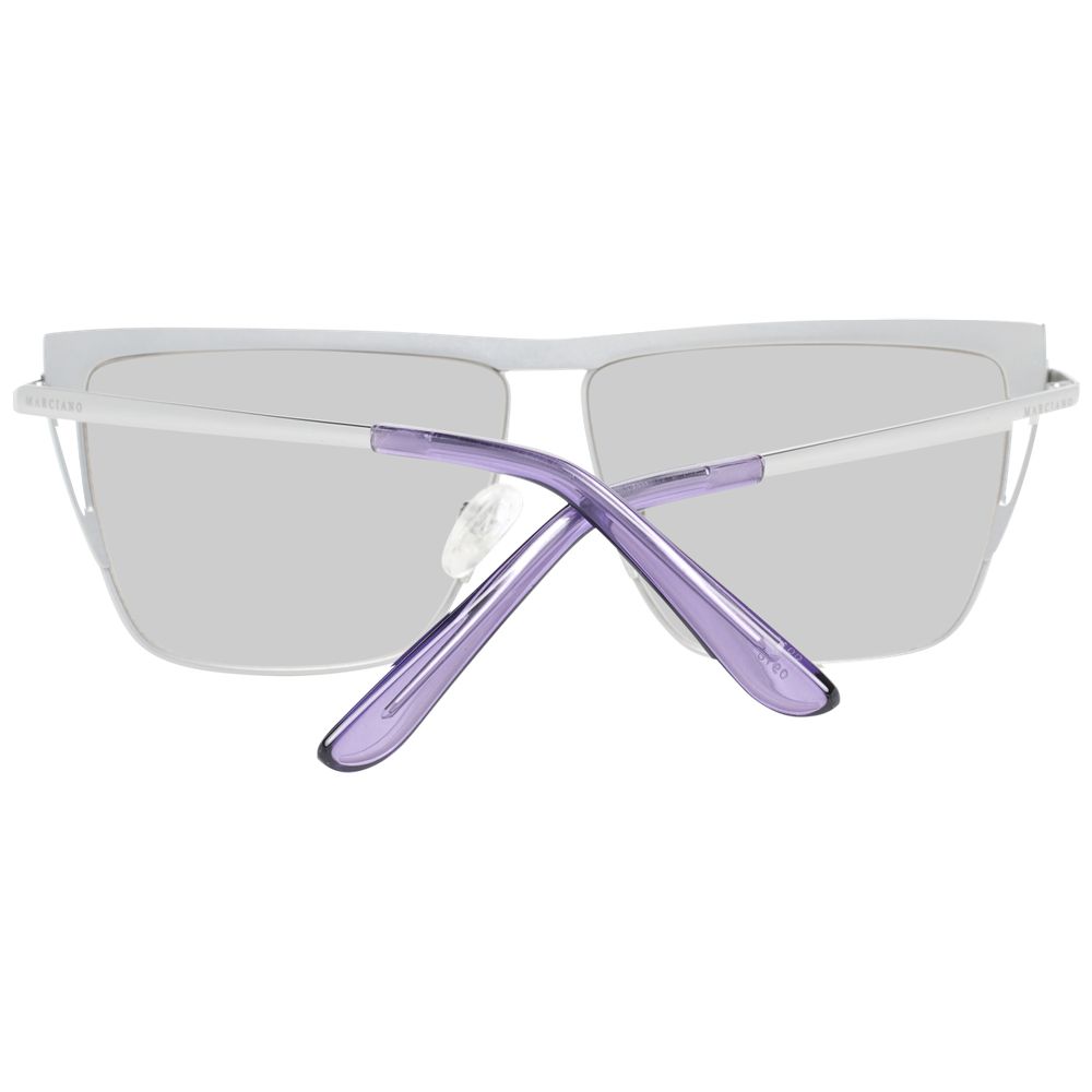 Lunettes de soleil Marciano by Guess argentées pour femme