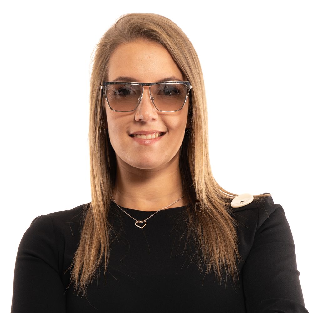 Lunettes de soleil Marciano by Guess argentées pour femme