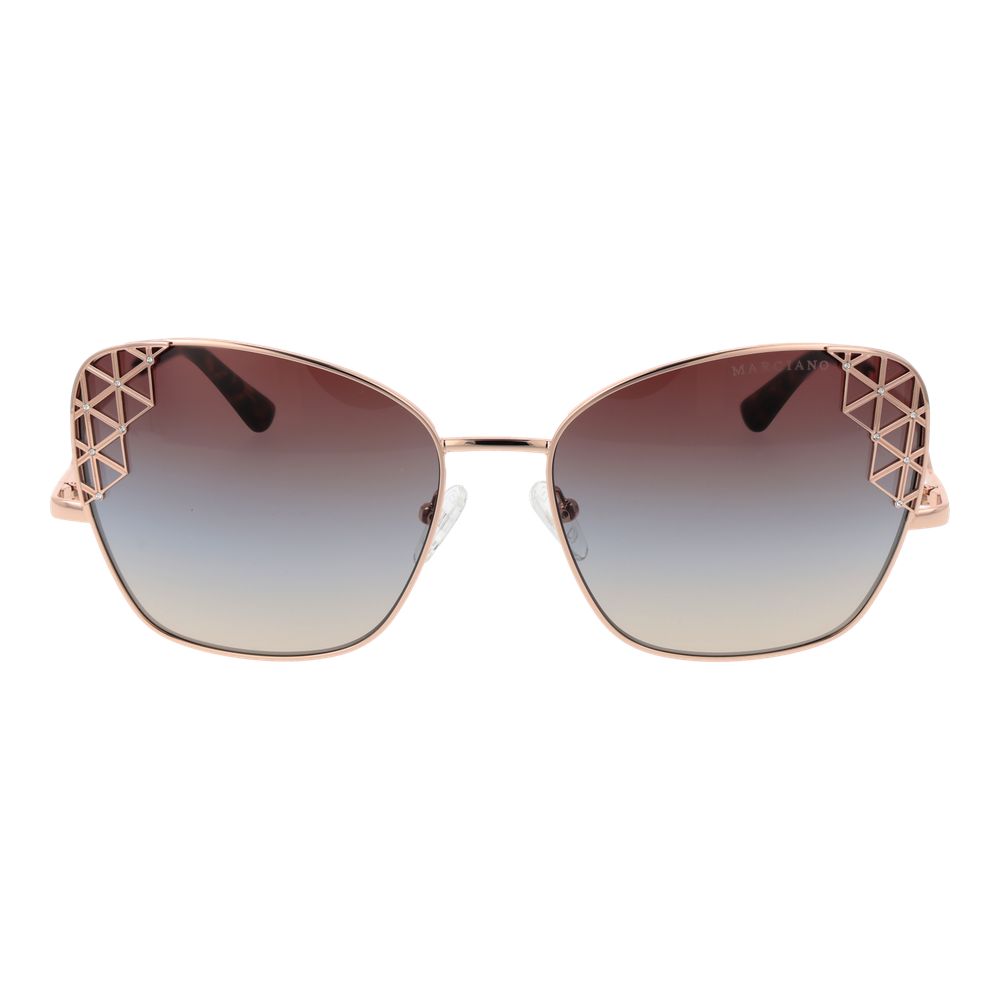 Lunettes de soleil Marciano by Guess Rose Gold pour femme