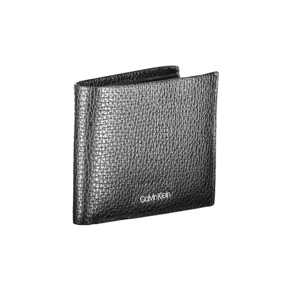 Calvin Klein Black Leather Men's Wallet
