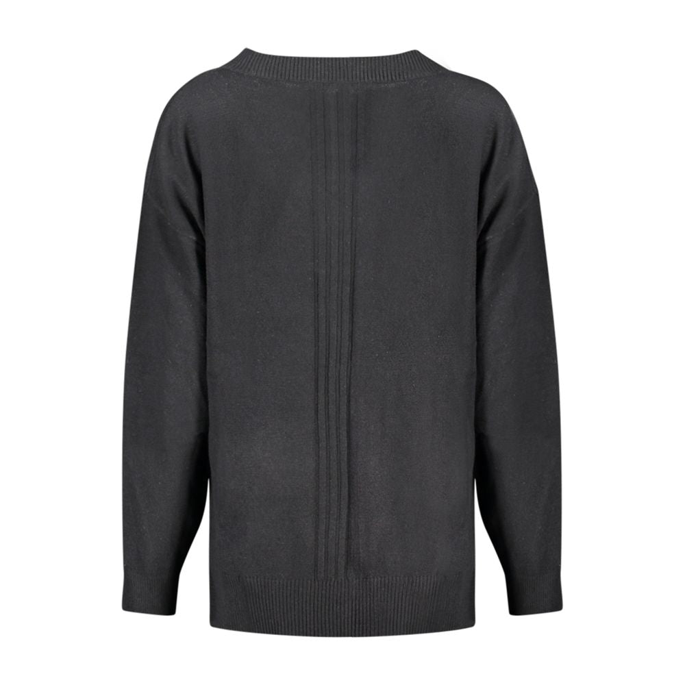 Pull en coton noir Guess Jeans