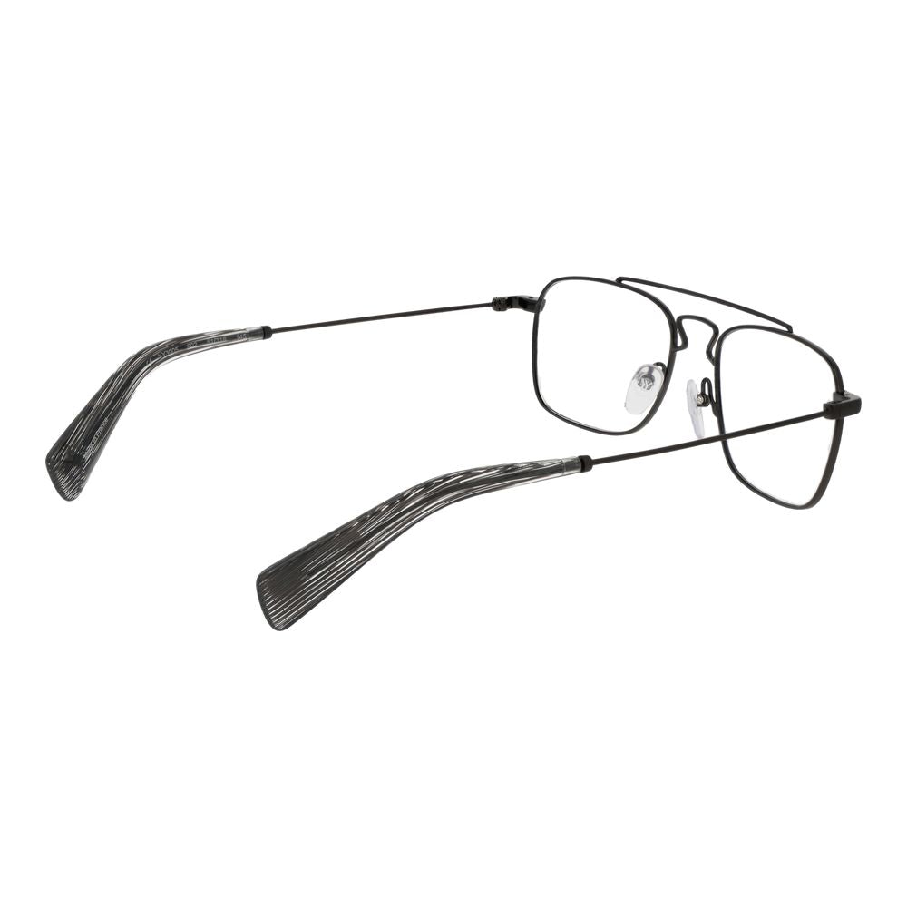 Yohji Yamamoto Gray Metal Glasses (Frames)