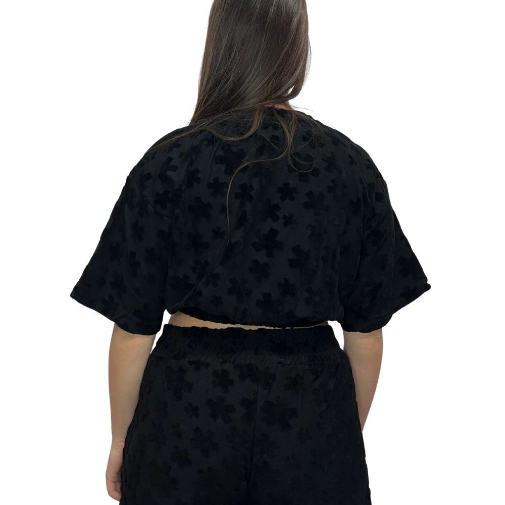 Pull en coton noir Comme des Garçons Fuckdown