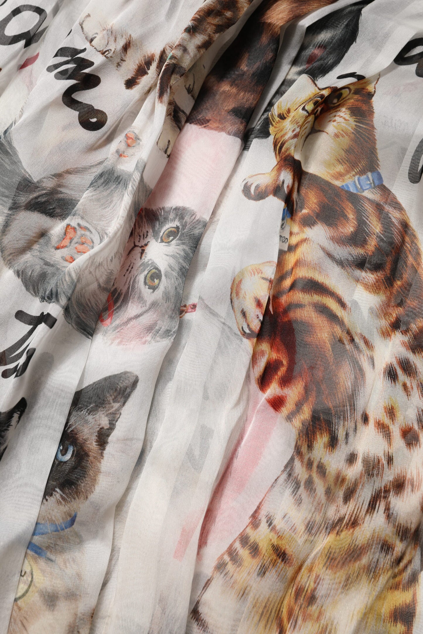 Robe longue Ascot en soie à imprimé animal multicolore Dolce & Gabbana