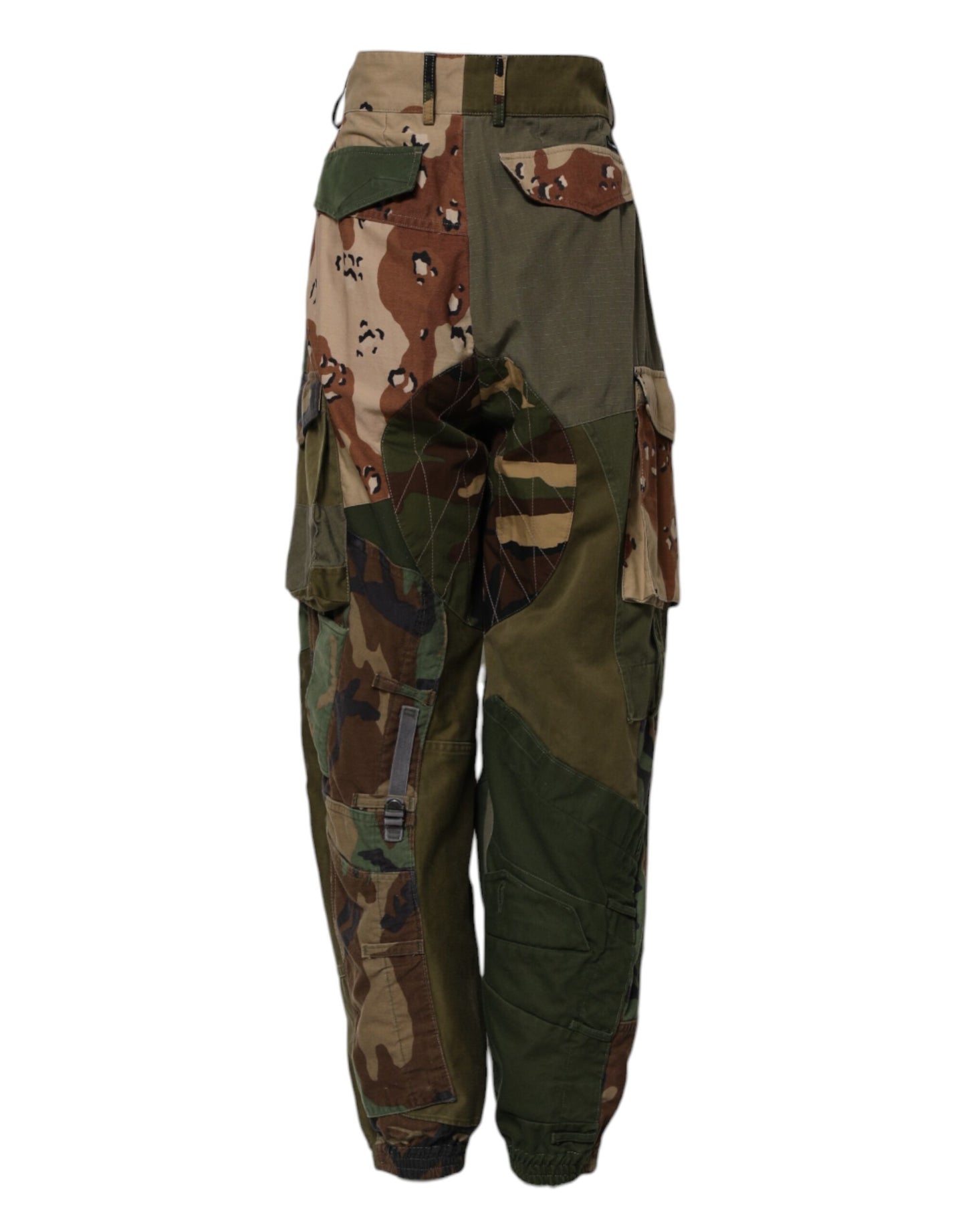 Dolce & Gabbana – Mehrfarbige Cargohose mit Camouflage-Muster