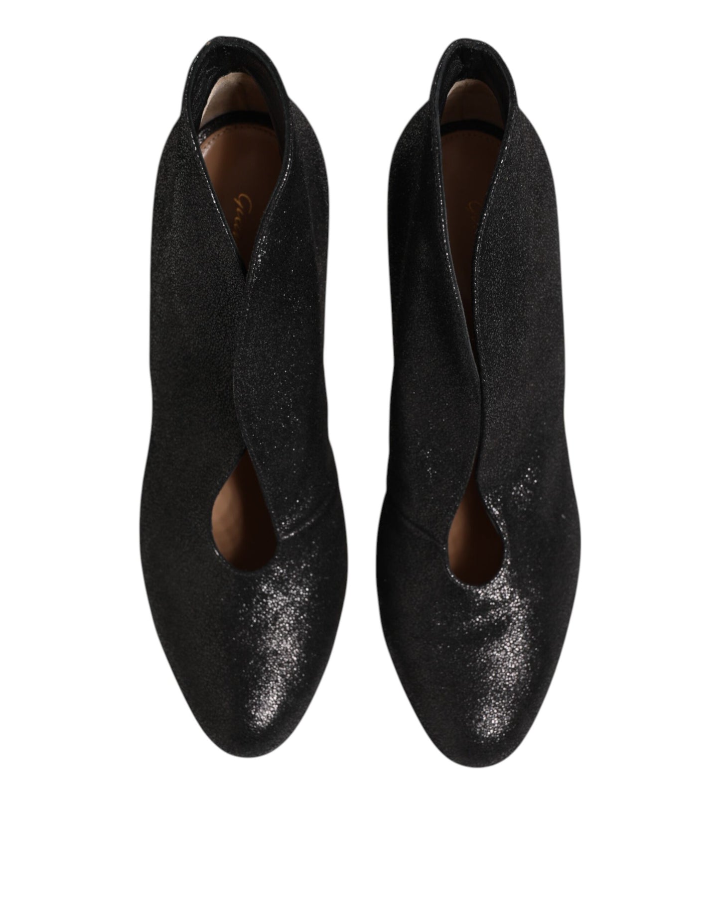 Gianvito Rossi – Pumps mit Stilettoabsatz in Metallic-Schwarz