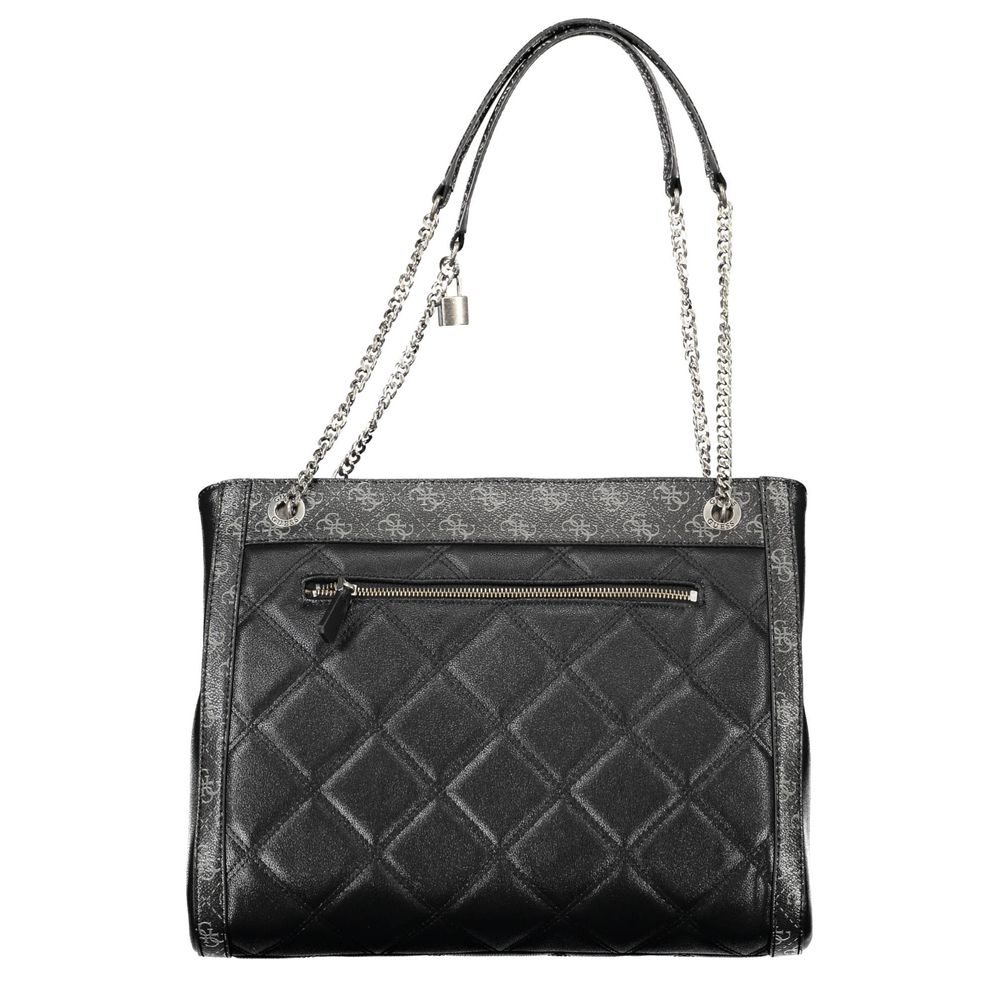 Sac à main Guess Jeans en polyéthylène noir