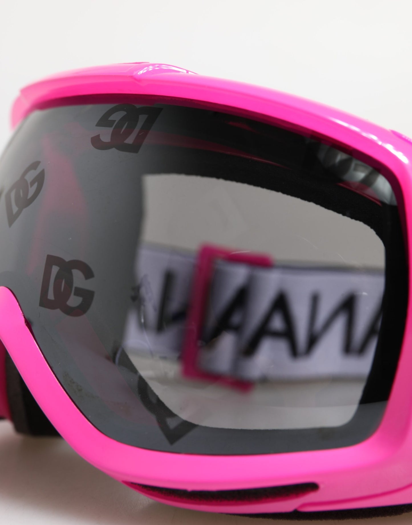 Lunettes de ski Dolce & Gabbana Fuchsia Pink Logo DG6182