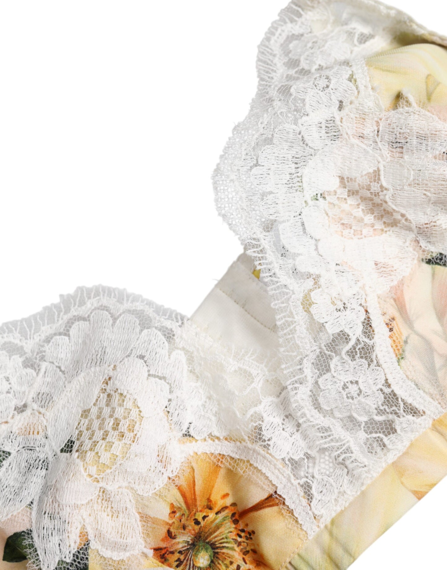 Soutien-gorge sans armatures Dolce & Gabbana à imprimé floral multicolore