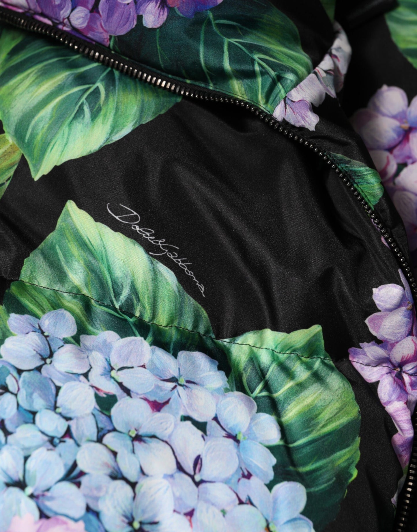 Dolce & Gabbana Doudoune matelassée à imprimé floral multicolore
