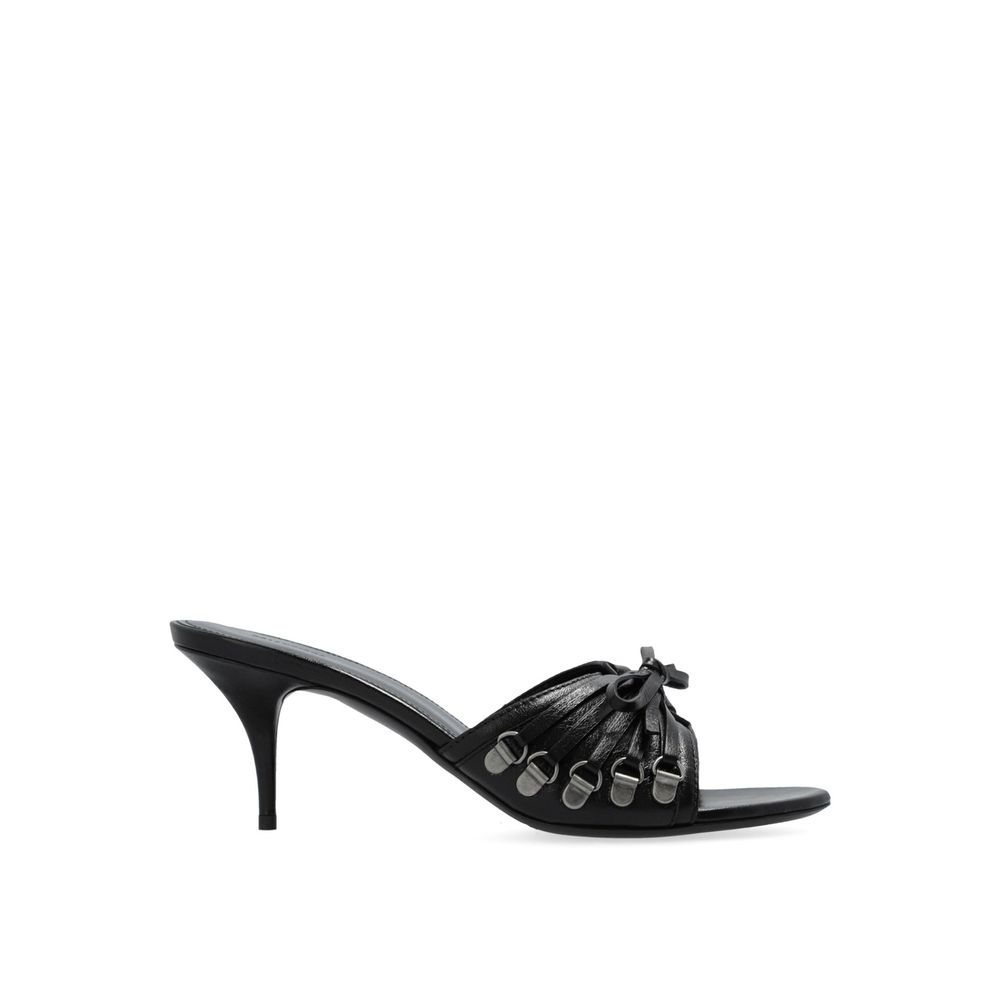 Sandales en cuir Balenciaga Cagole 70