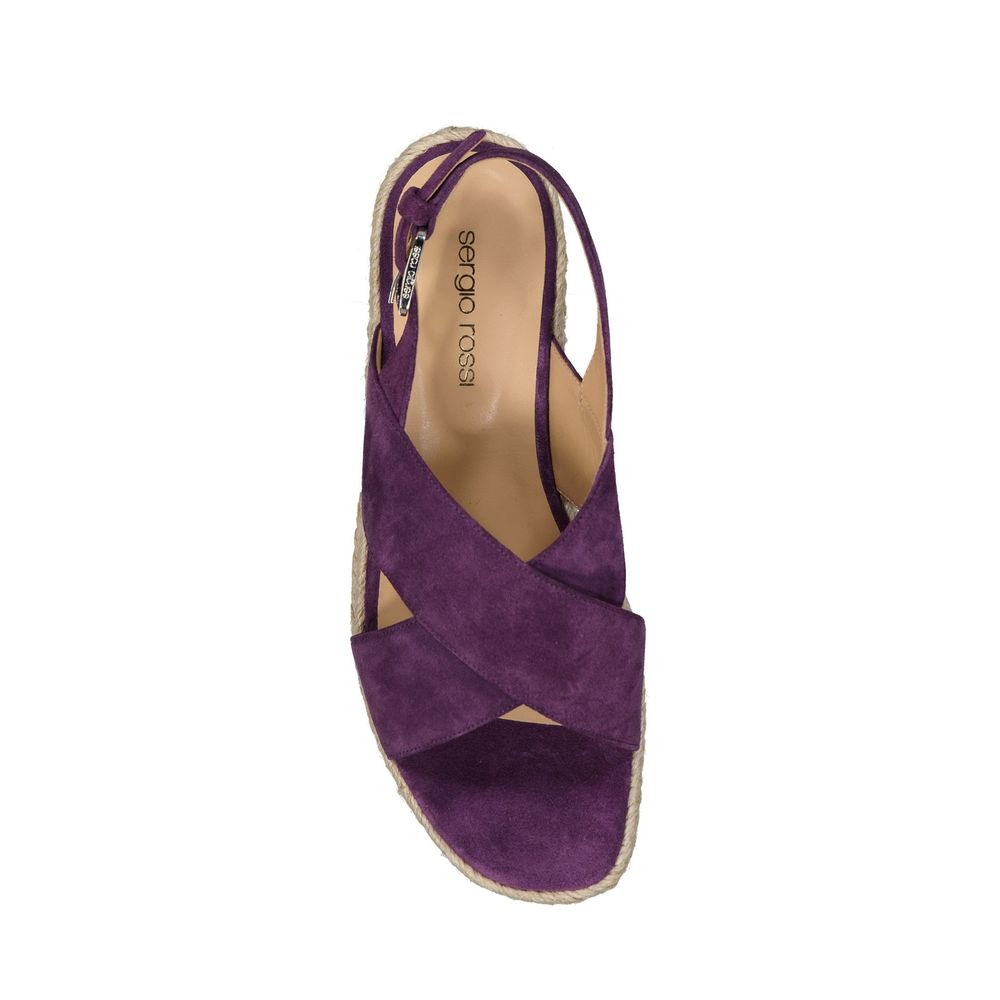 Espadrilles en cuir Sergio Rossi