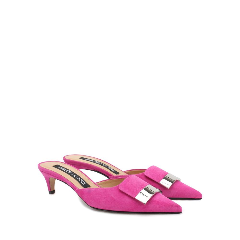 Mules en cuir Sergio Rossi