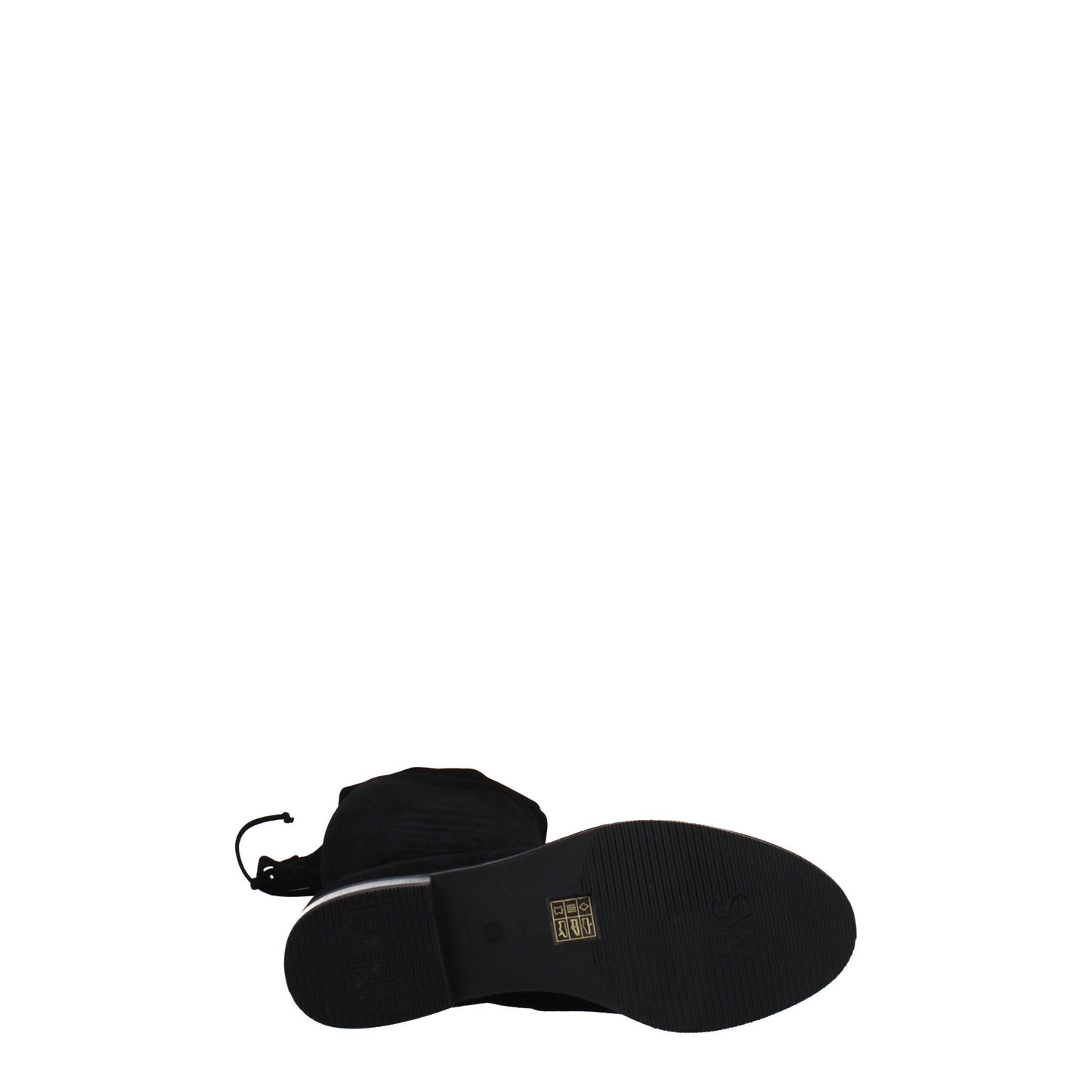 Stuart Weitzman Black Leather Over The Knee