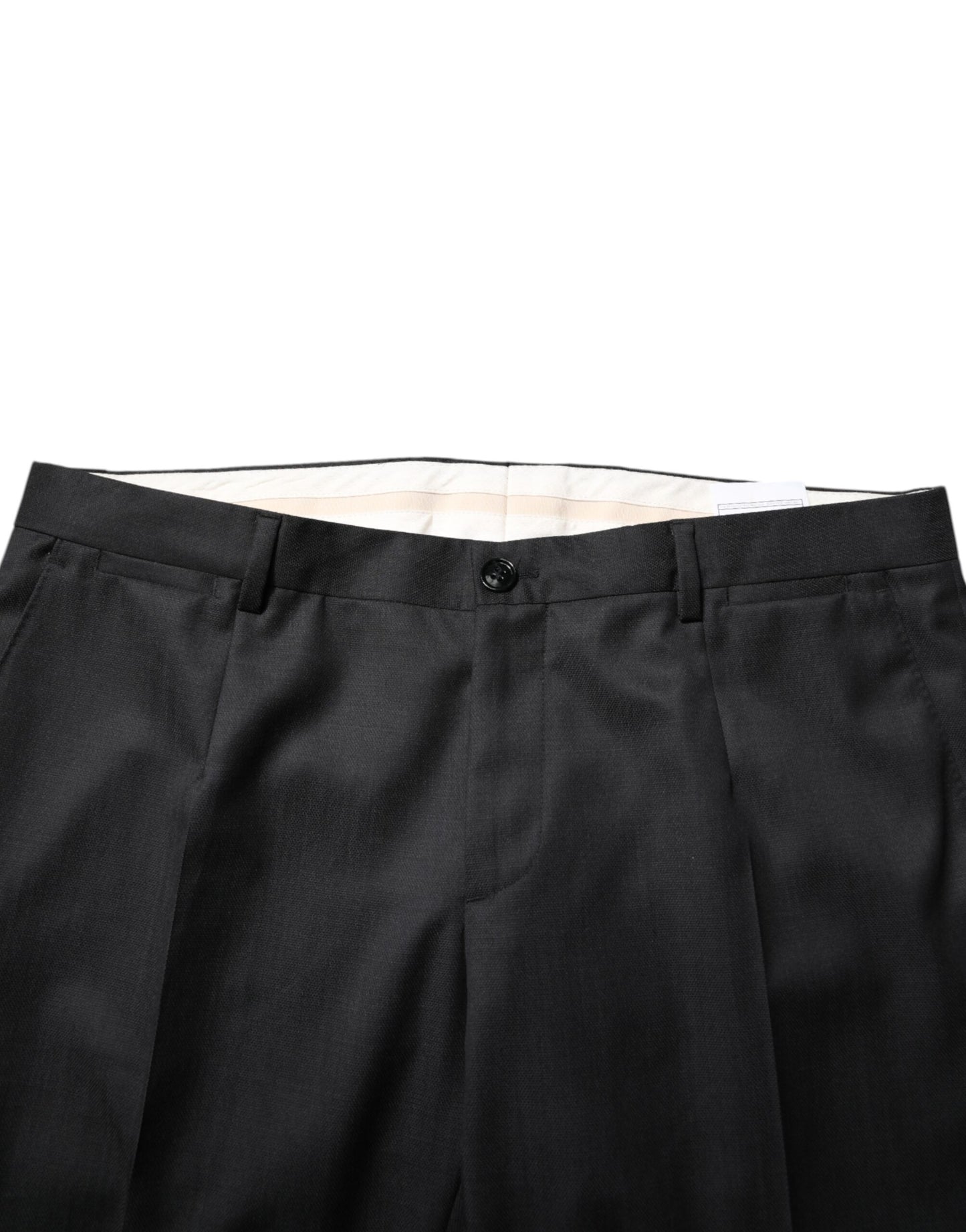 Dolce & Gabbana Dark Gray Wool Single Breasted 2 Piece Suit