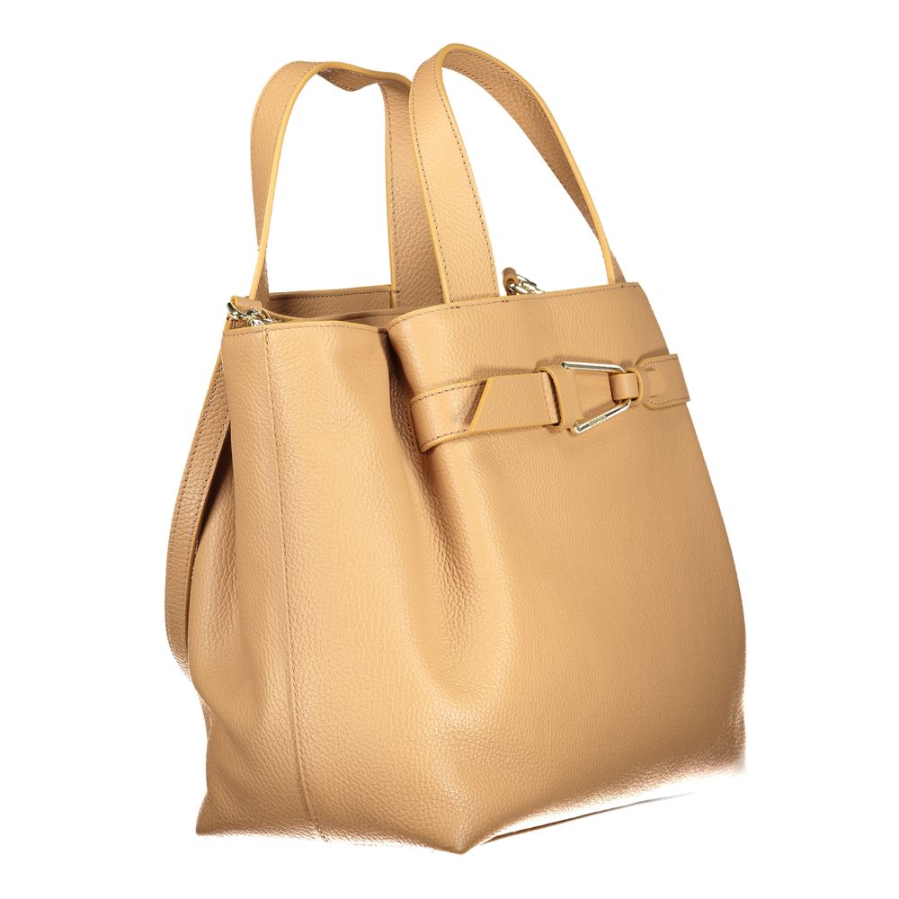 Sac à main Coccinelle en polyéthylène marron