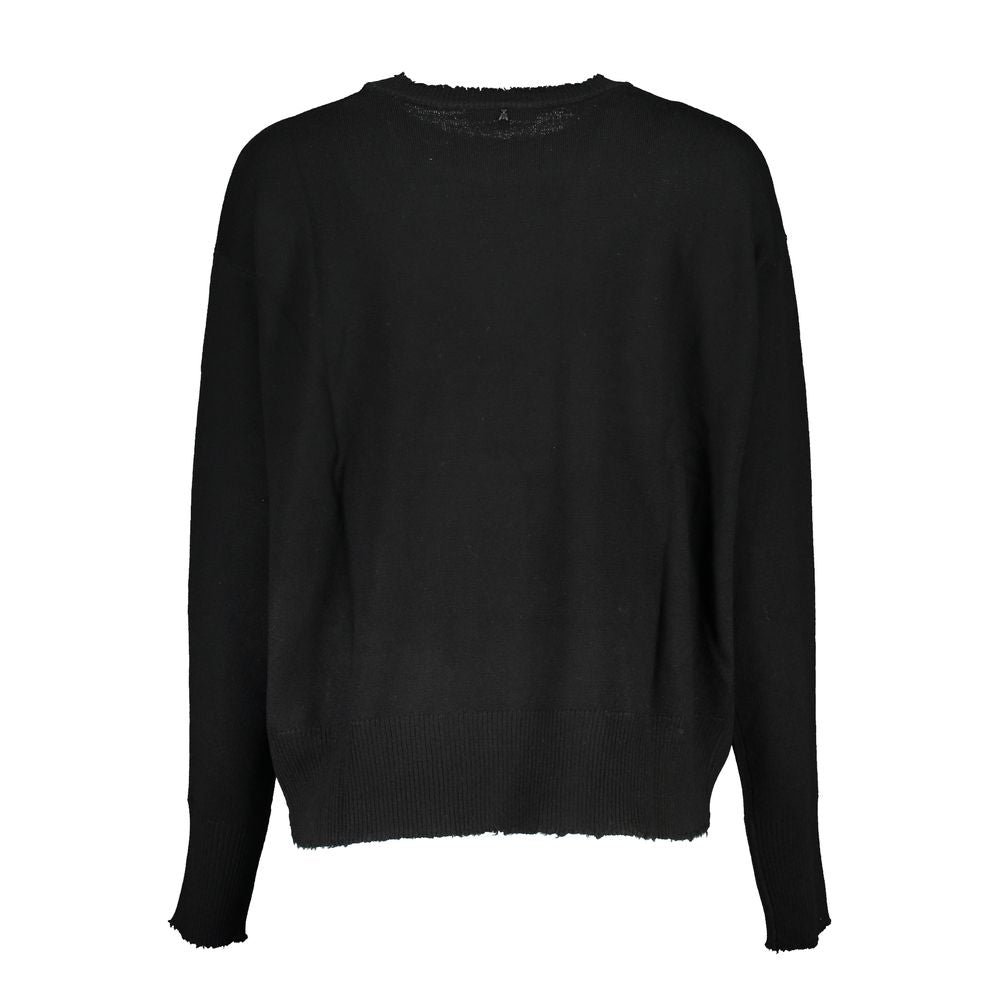 Pull en tissu noir Patrizia Pepe