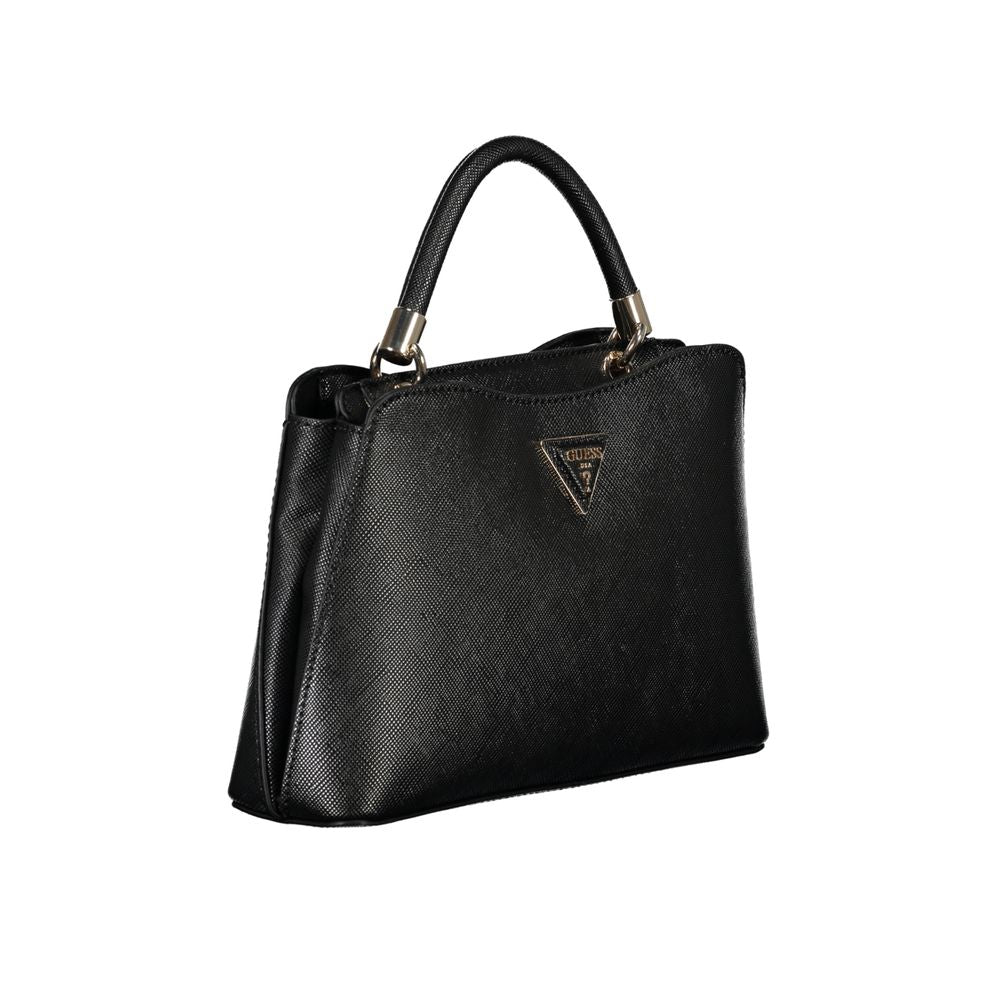 Sac à main Guess Jeans en polyéthylène noir