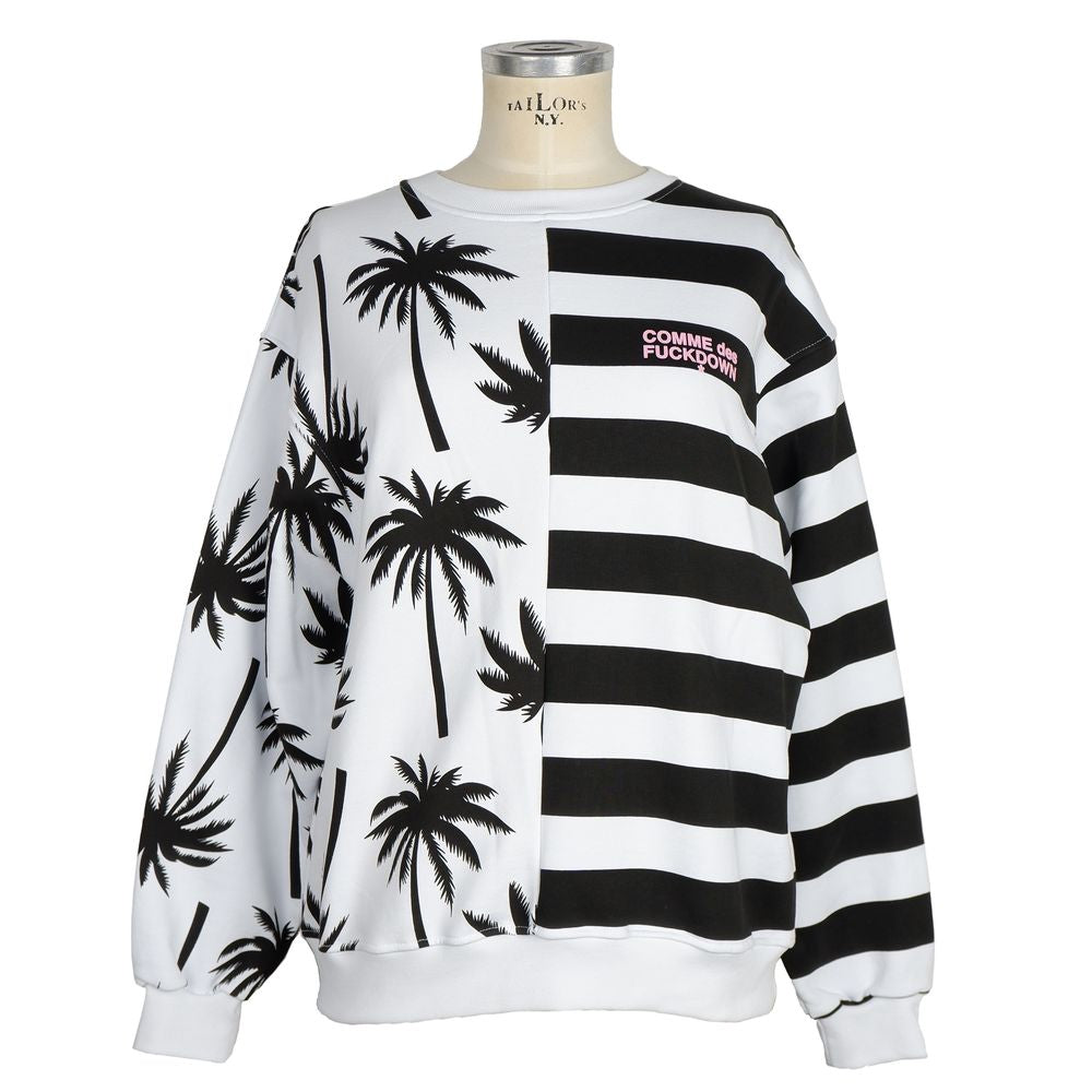 Pull en coton noir Comme des Garçons Fuckdown