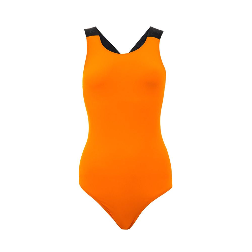 Maillot de bain une pièce en polyester orange Dolce & Gabbana