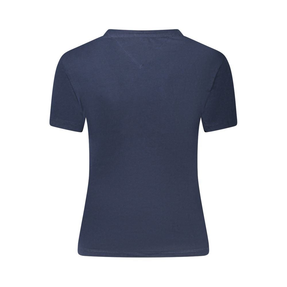 Tommy Hilfiger Blue Cotton Women's T-Shirt