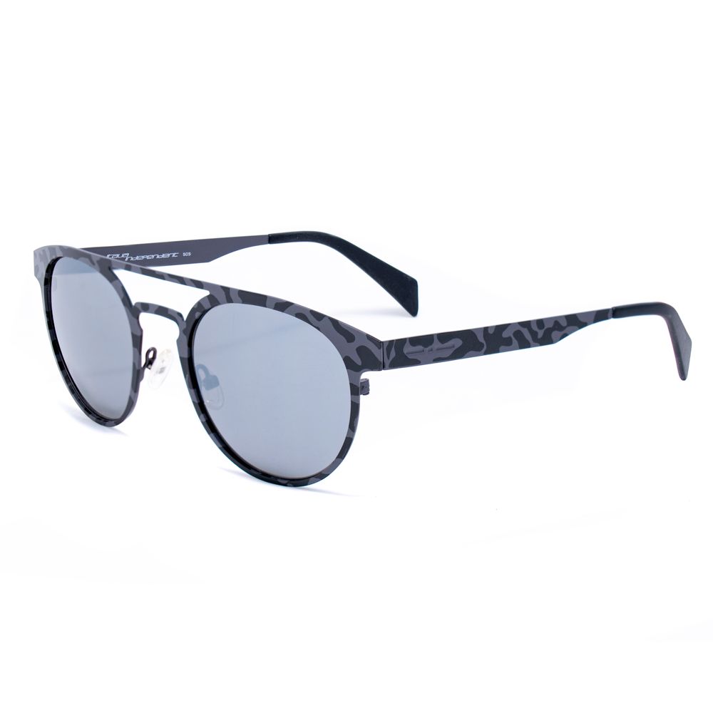 Graue Sonnenbrille aus Metall von Italia Independent