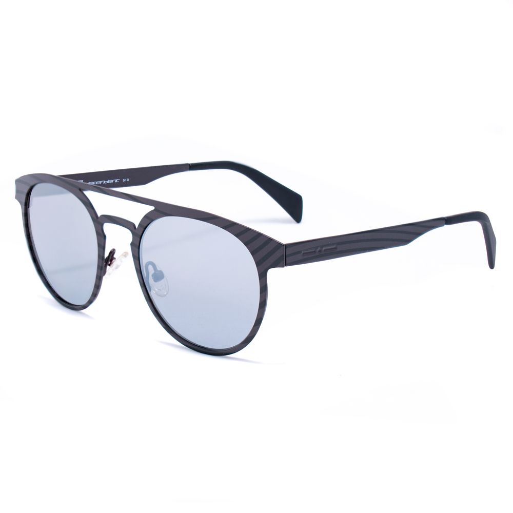 Graue Sonnenbrille aus Metall von Italia Independent