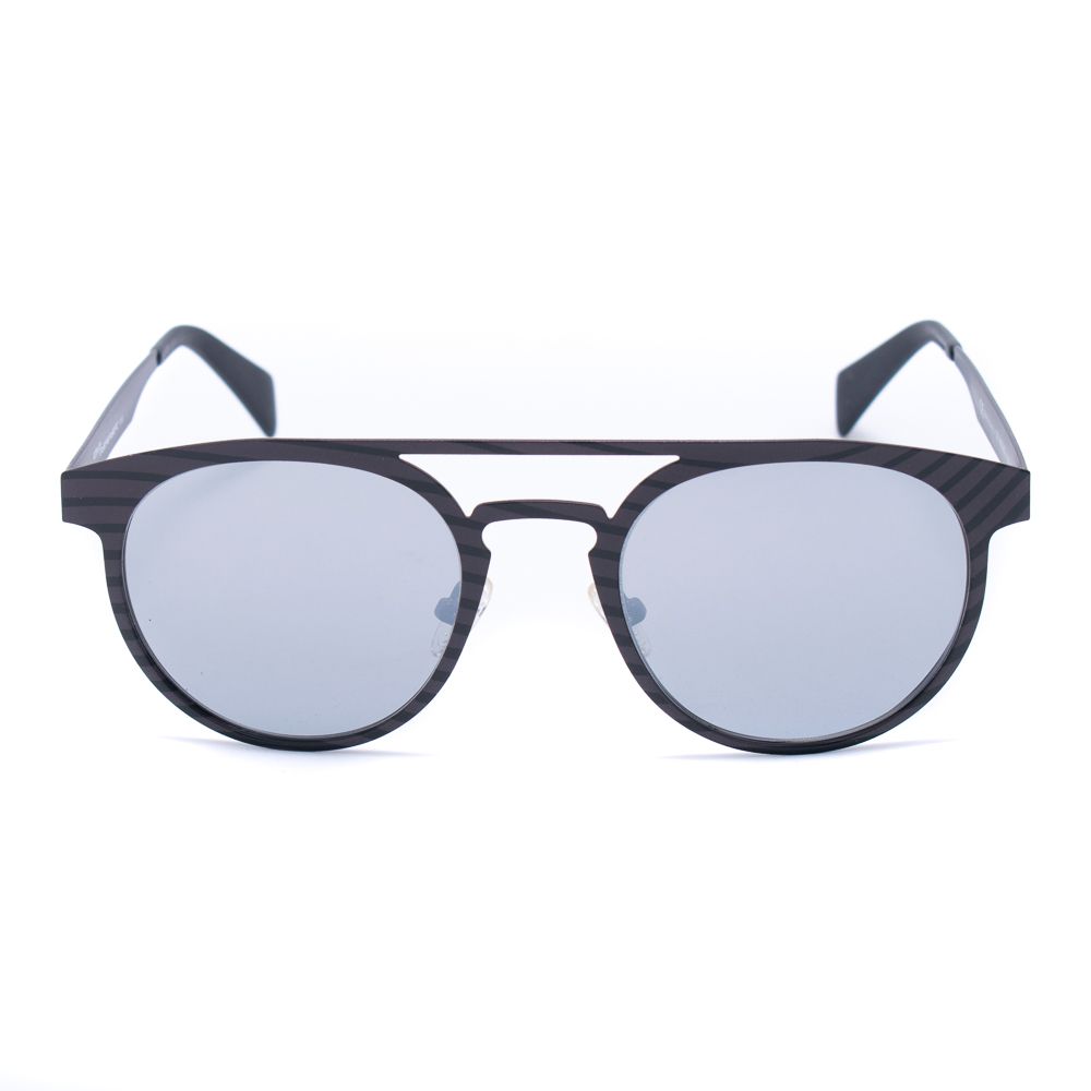 Graue Sonnenbrille aus Metall von Italia Independent