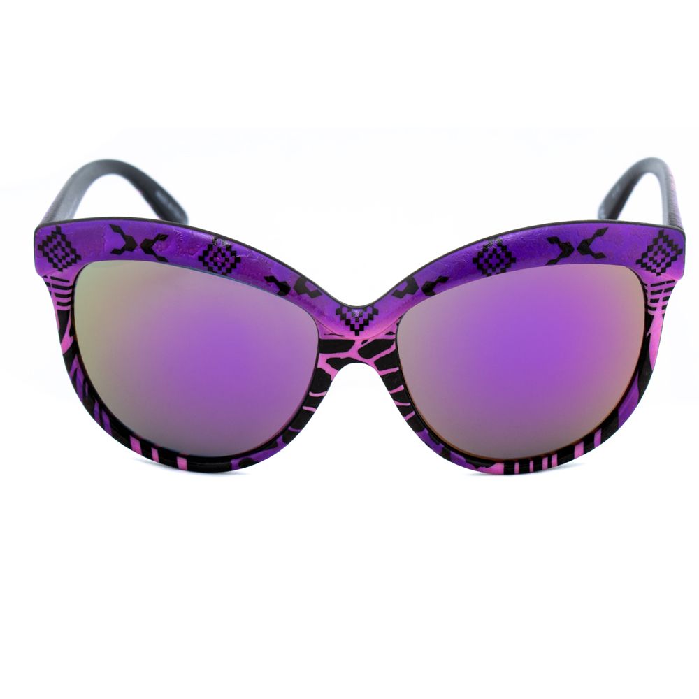 Lunettes de soleil en acétate violet Italia Independent