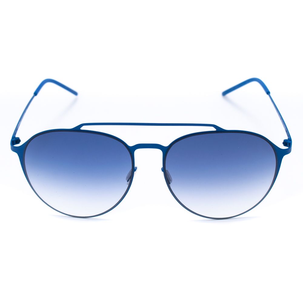Italia Independent Blue Metal Sunglasses