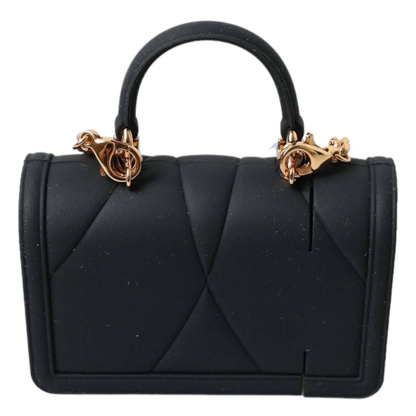 Étui Dolce & Gabbana en silicone noir avec motif cœur Devotion pour Airpod