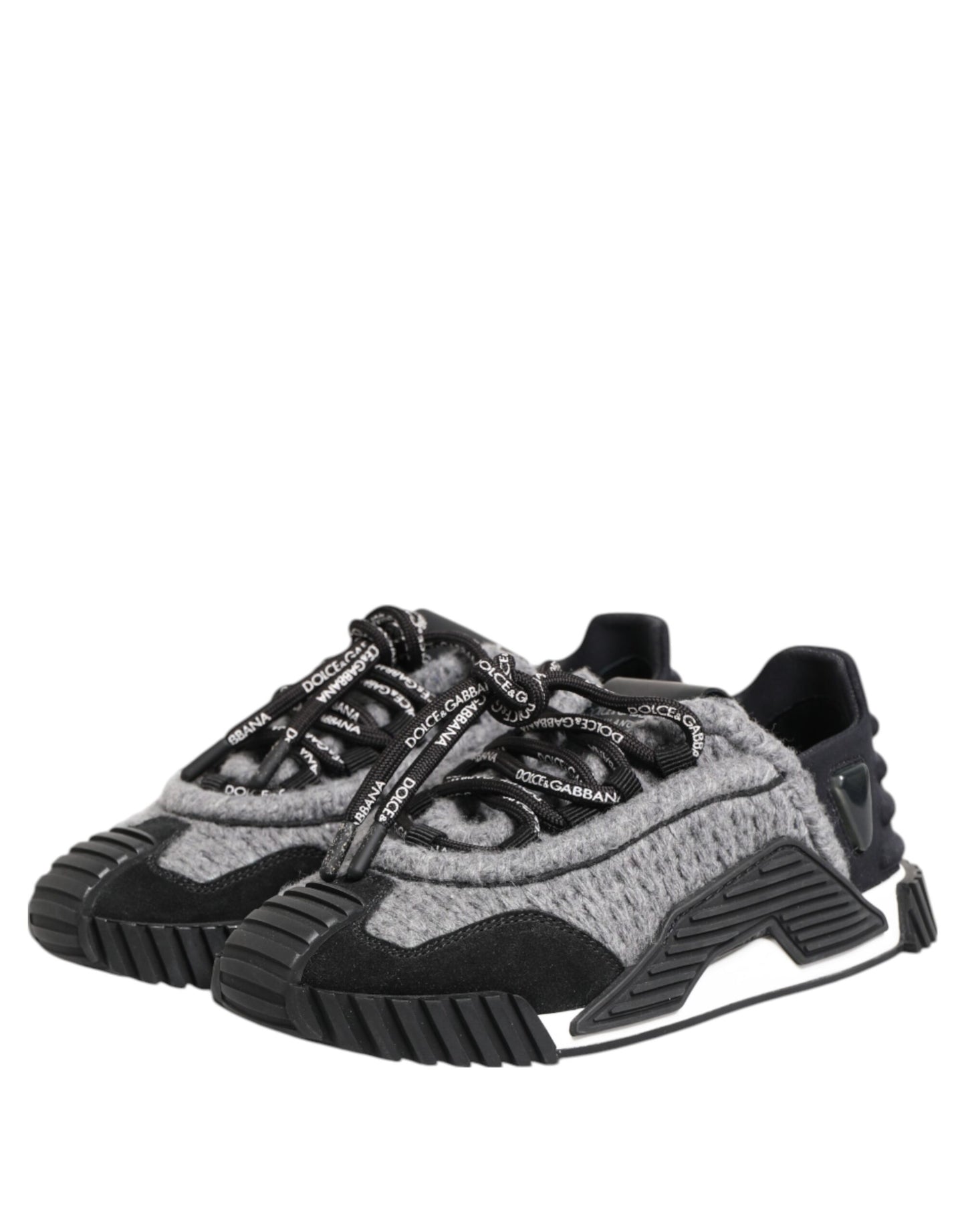 Baskets basses Dolce & Gabbana NS1 noires et grises