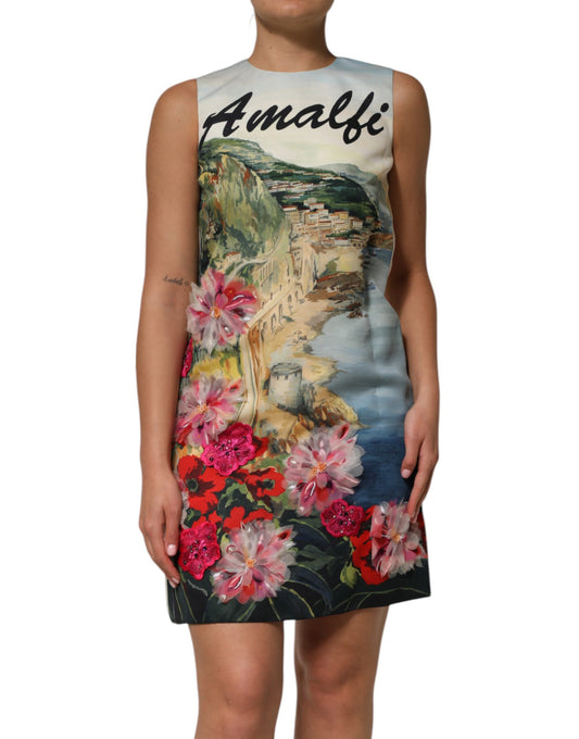 Mini-robe Dolce & Gabbana ornée de cristaux multicolores