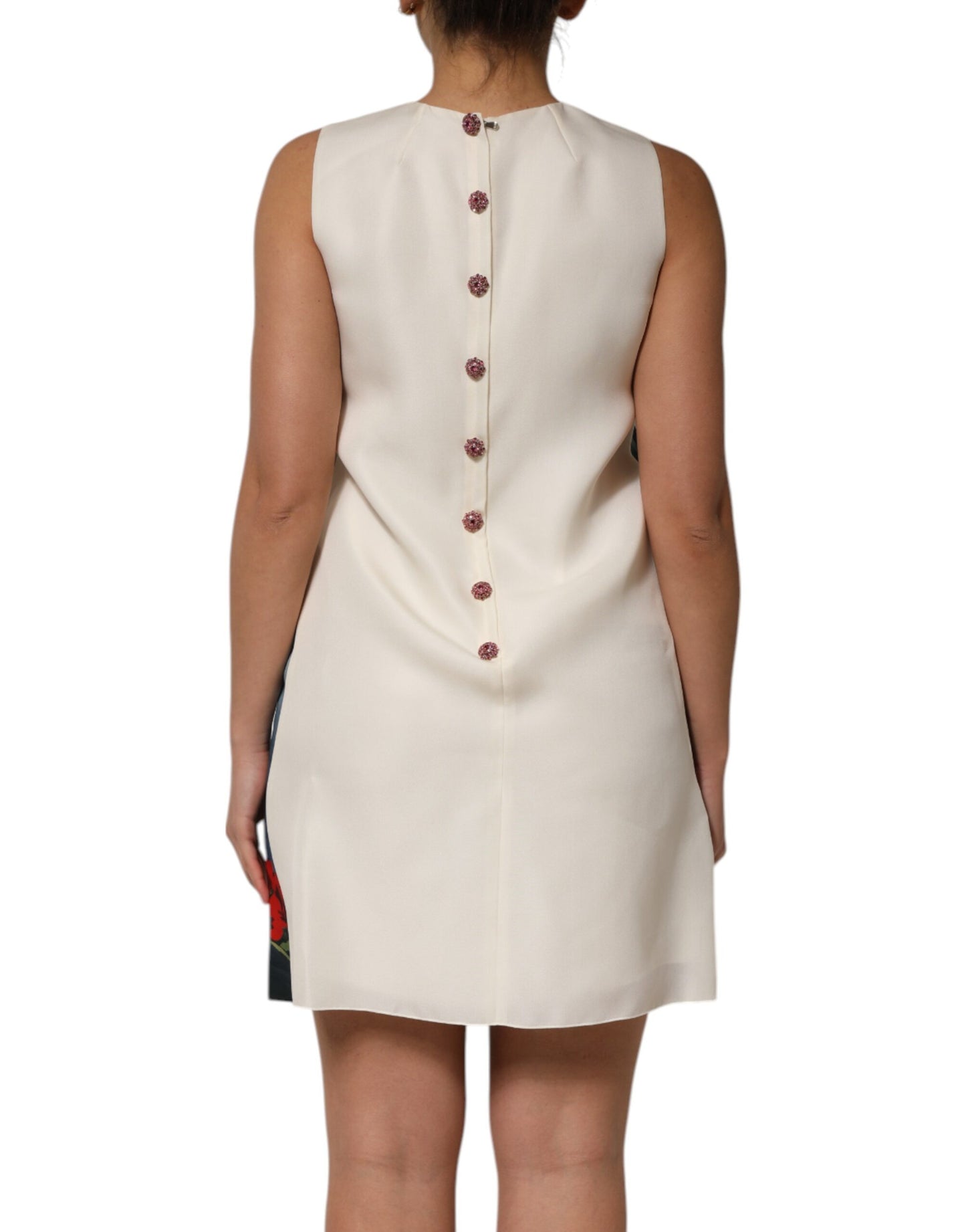 Mini-robe Dolce & Gabbana ornée de cristaux multicolores