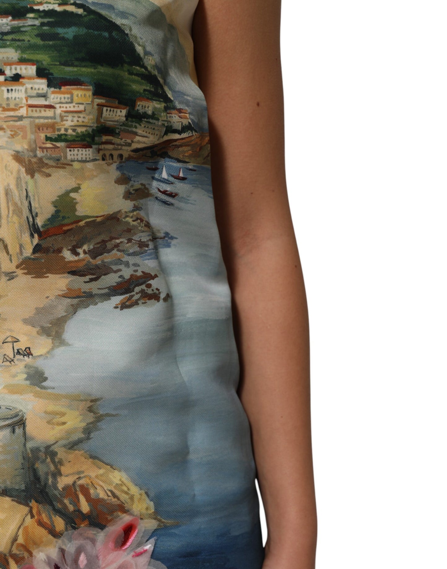 Mini-robe Dolce & Gabbana ornée de cristaux multicolores