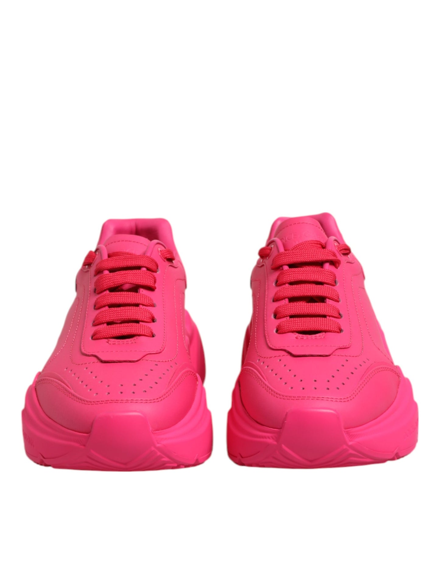 Baskets basses Daymaster en cuir rose Dolce & Gabbana