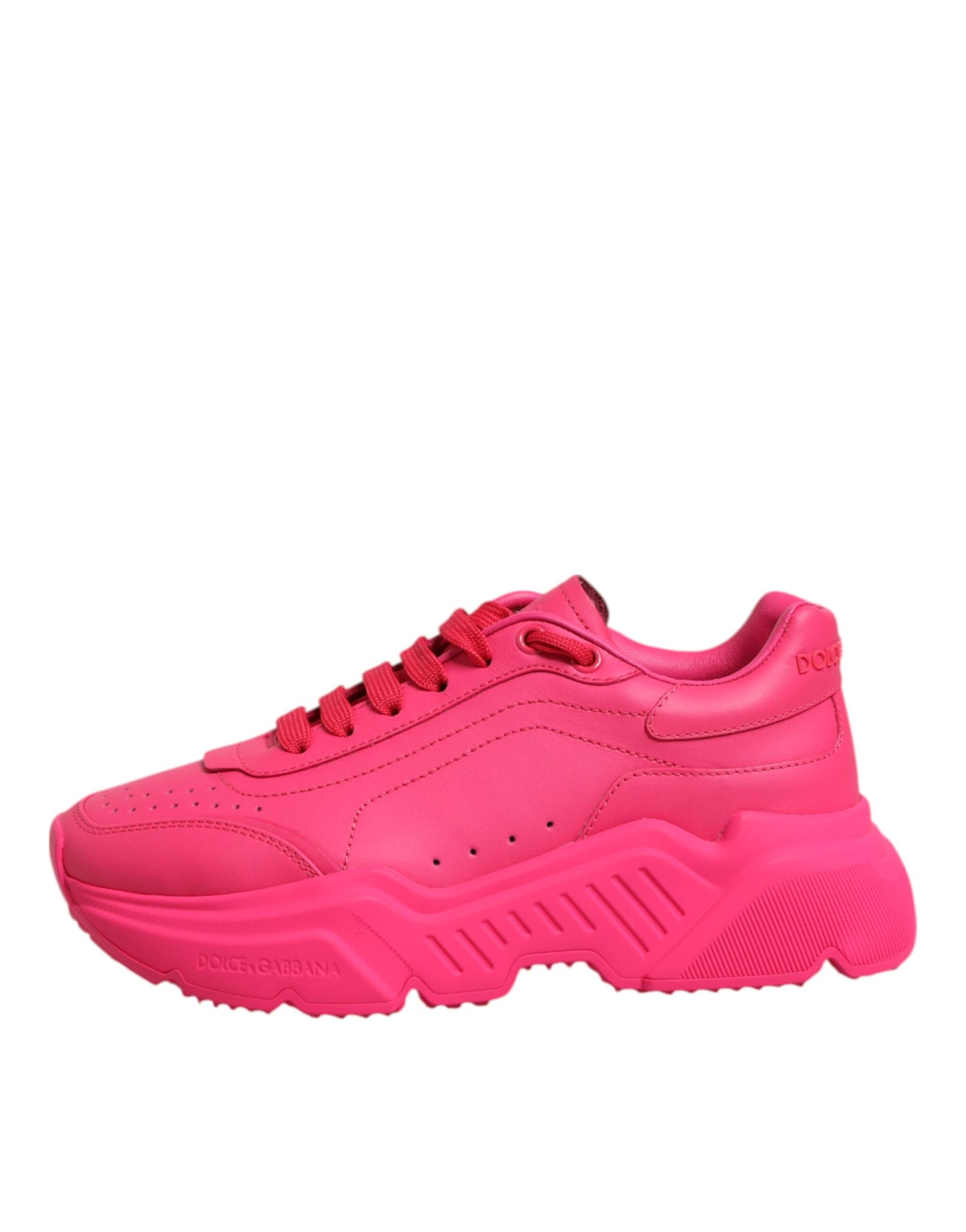 Baskets basses Daymaster en cuir rose Dolce & Gabbana