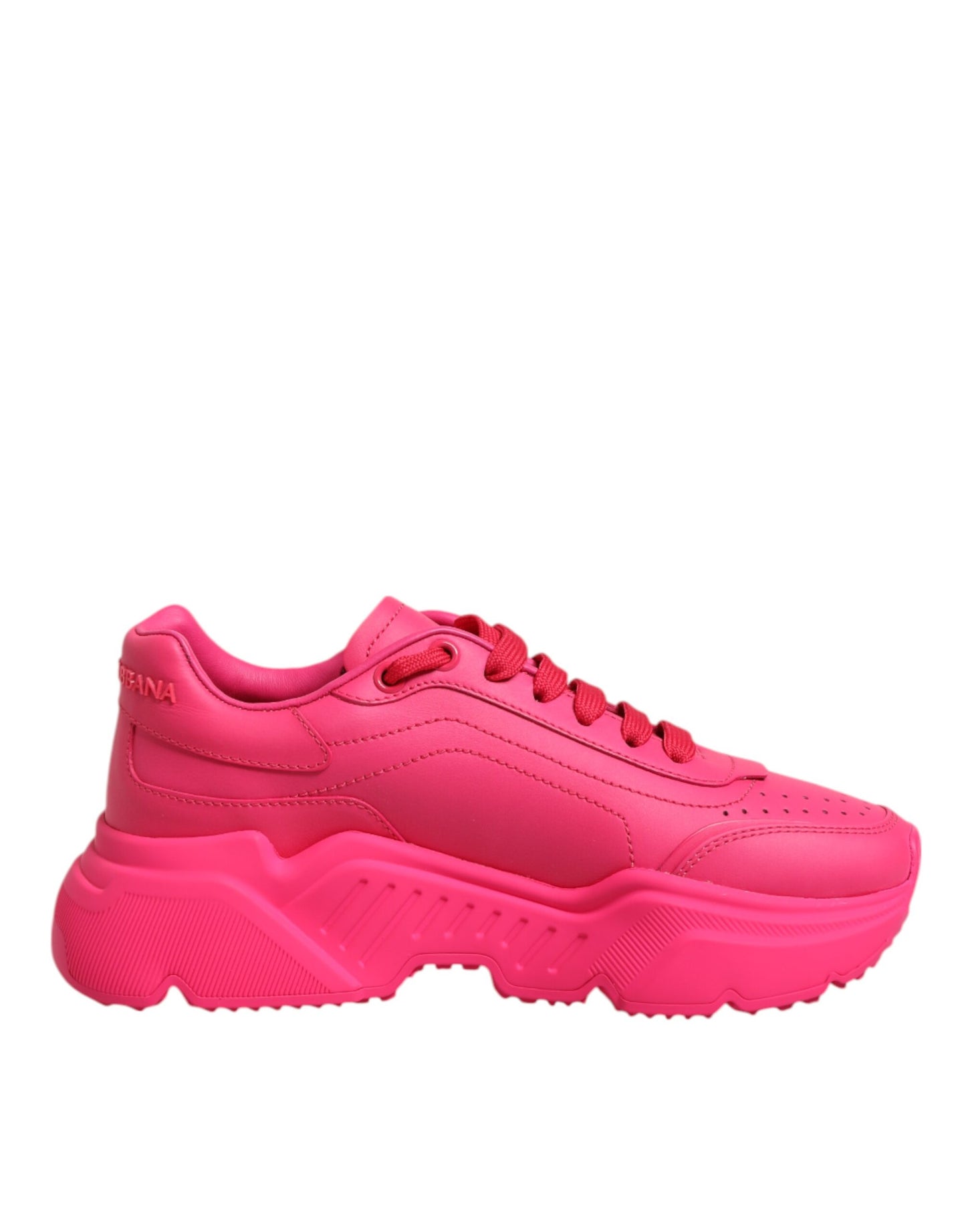Baskets basses Daymaster en cuir rose Dolce & Gabbana