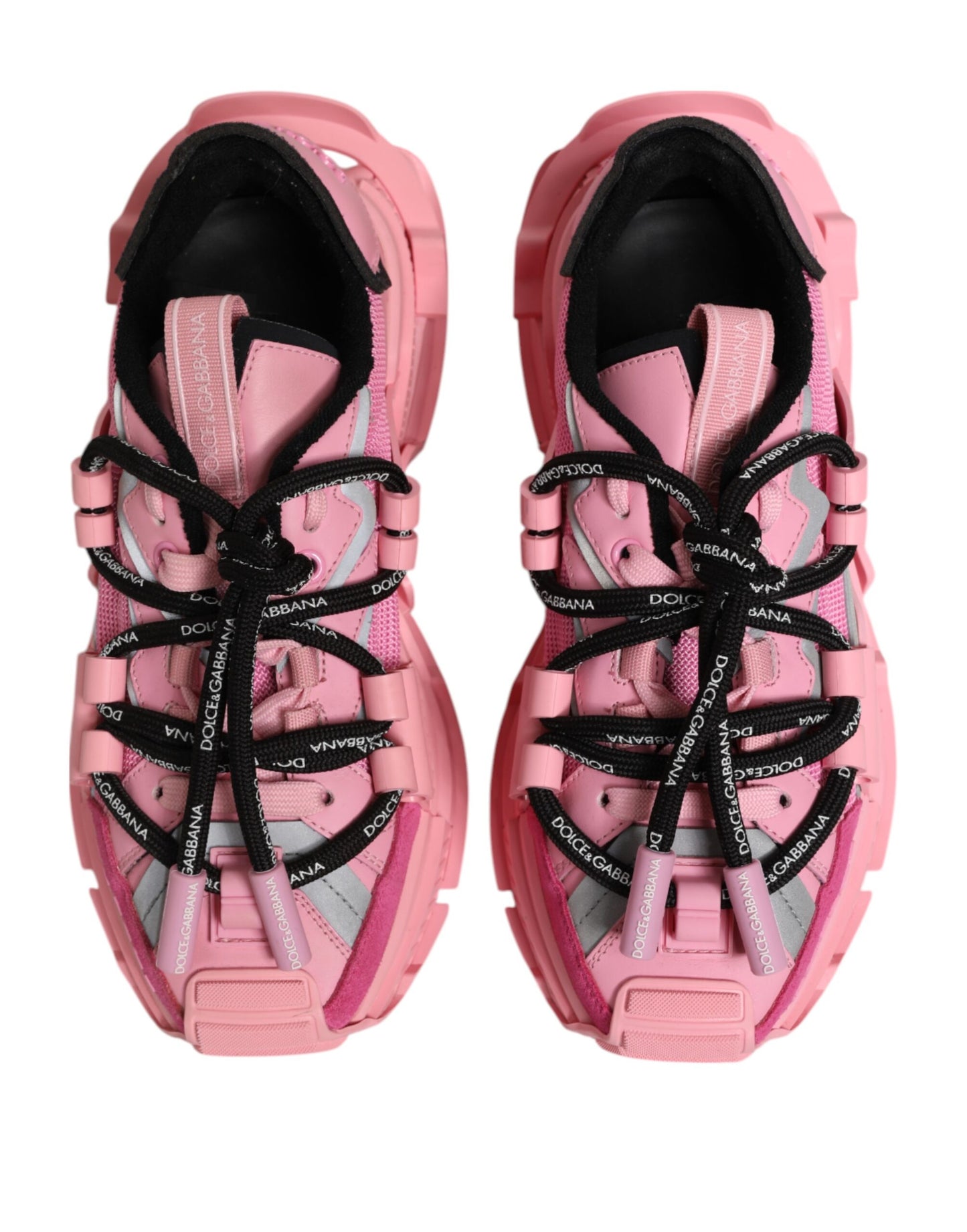 Baskets basses roses Dolce & Gabbana Space pour femme