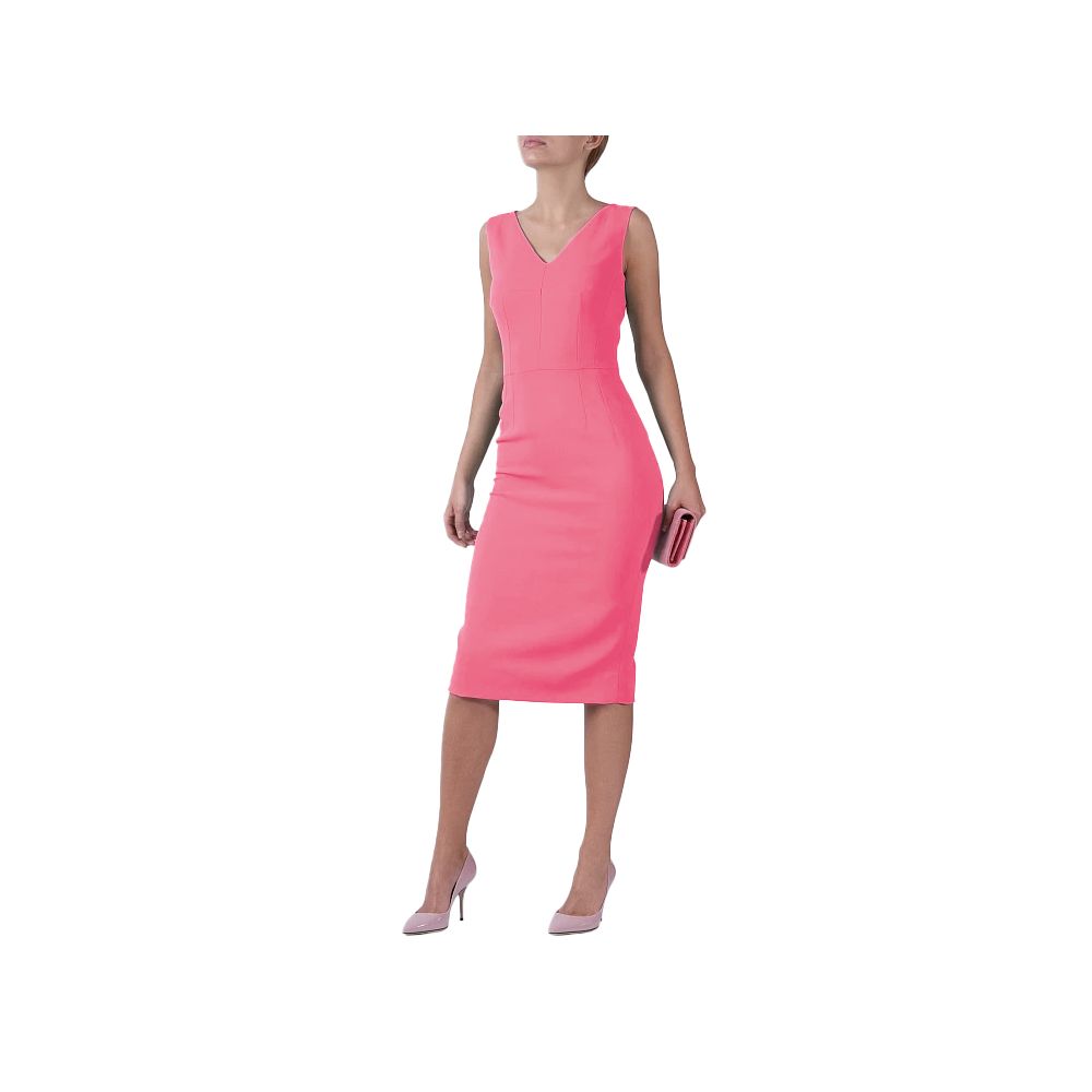 Robe en viscose rose Dolce & Gabbana