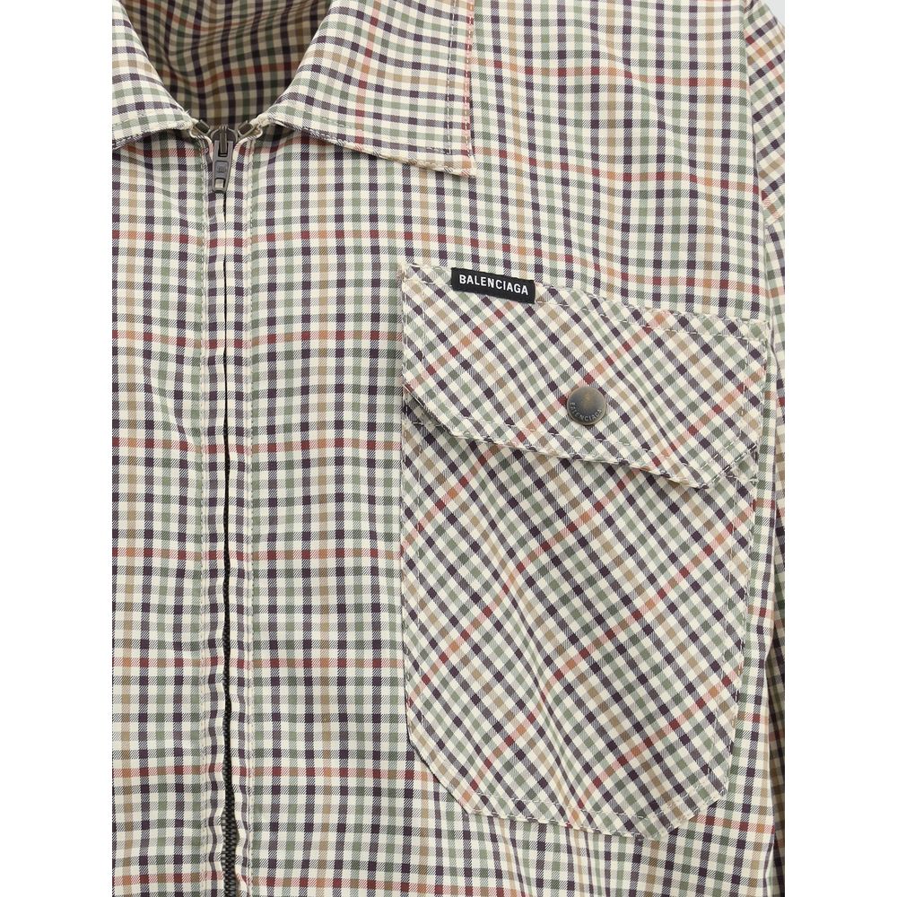 Balenciaga Multicolor Cotton Coat