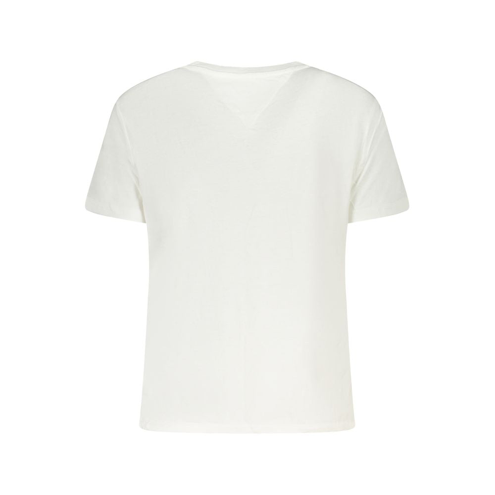 T-shirt Tommy Hilfiger en coton blanc pour femme