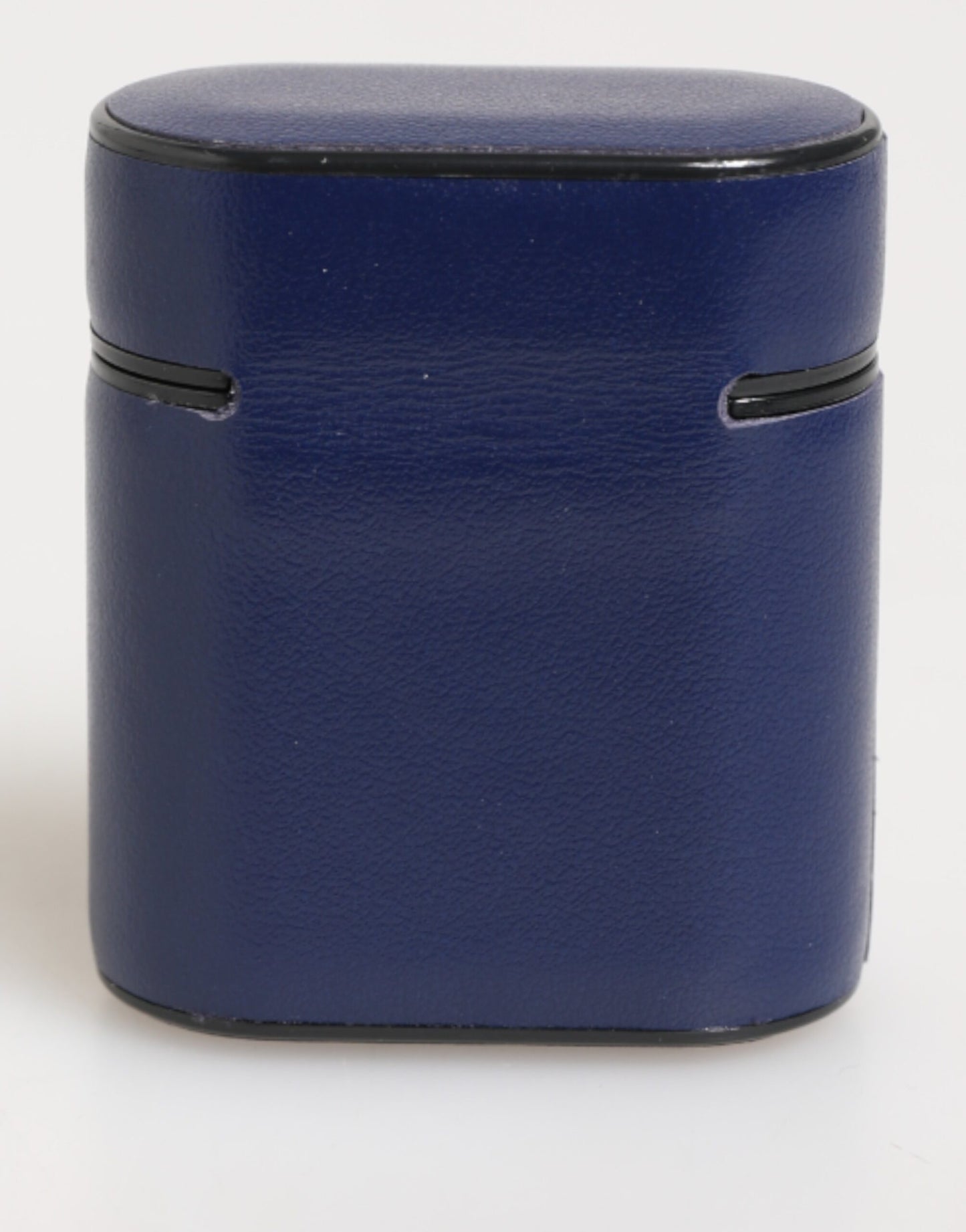 Dolce & Gabbana Blaues Leder-Flip-Etui mit Logo-Print für Herren