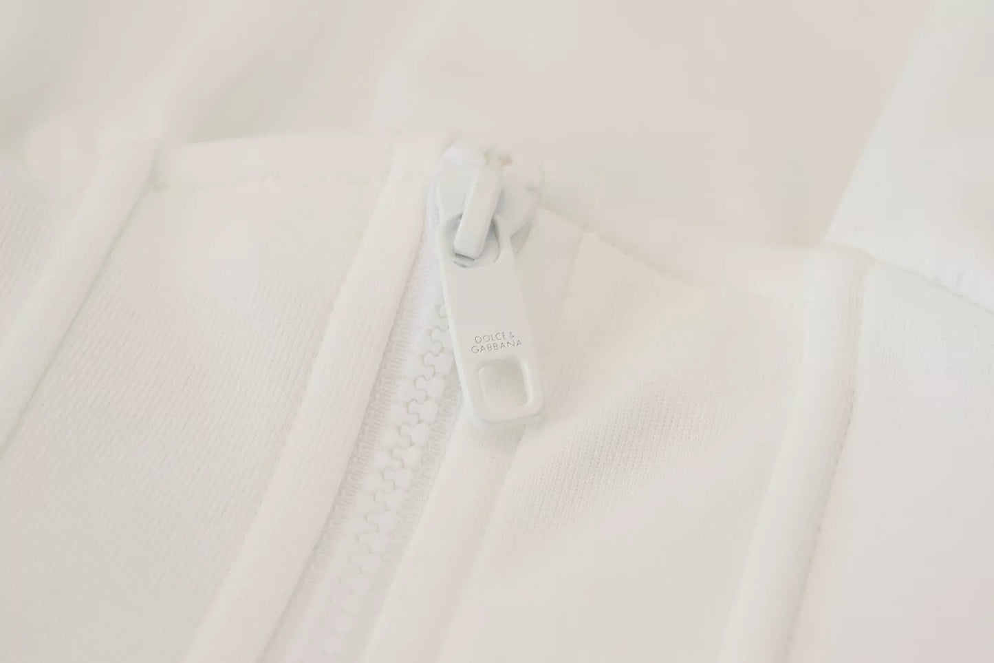 Dolce & Gabbana – Weißes T-Shirt mit Korsett-Stretch-Oberteil aus Baumwolle